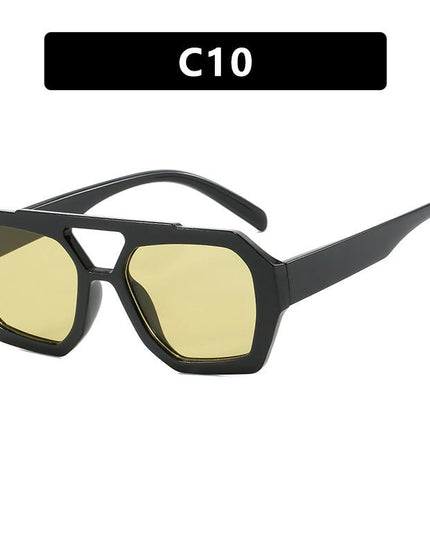 Ins Big Frame Leopard Sunglasses Summer Sunshade Beach Vacation Glasses