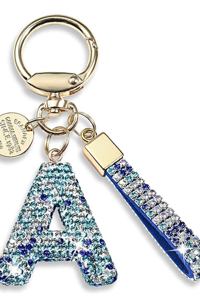 Diamond Letters Keychain