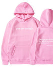 Pink and white text / 4XL
