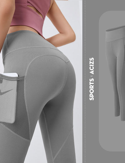 Yoga Pants Women With Pocket Leggings Sport Girl Gym Leggings Women Tummy Control Jogging Tights Female Fitness Pants