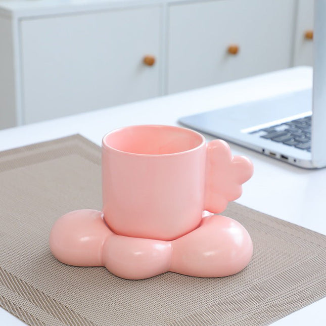 Lovely Ceramic Coffee Cups And Saucers