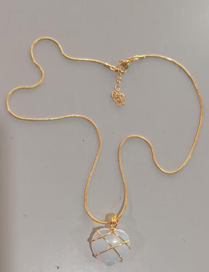 Fashion Moonstone Necklace For Cartoon Princess Love Girl Necklace Novelty Jewelry