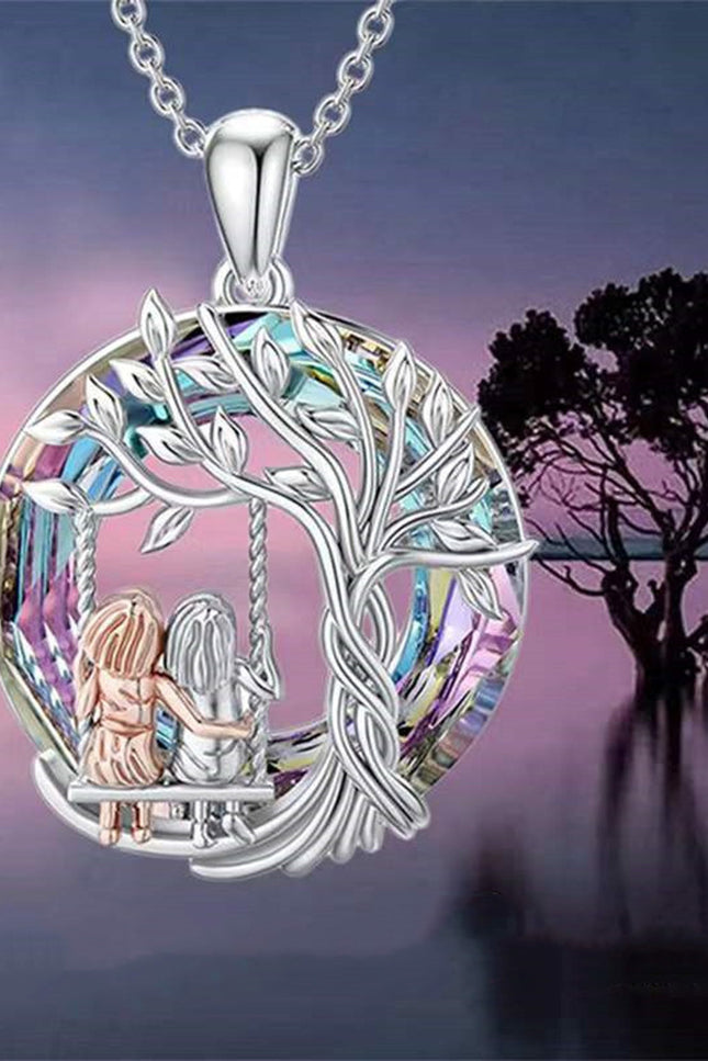 Fashion Little Girl Tree Of Life Pendant Personality