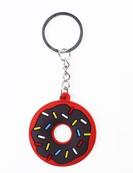 Simple Cartoon Cute Donut PVC Keychain