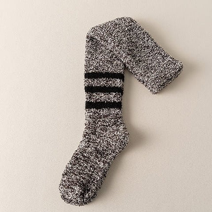 Coral Fleece Socks Knee High Socks Plush Thick Socks