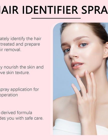 Hair Identifier Spray Set For Face Shaving Moisturizing Dermaplaner Spray For Face Shaving Skin Care
