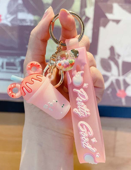 Fashion Creative Ice Cream Keychain Personality