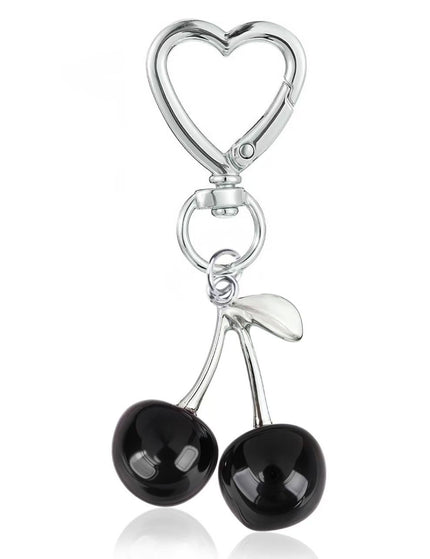 New Cherry Car Keychain High-grade Women's Bag Pendant