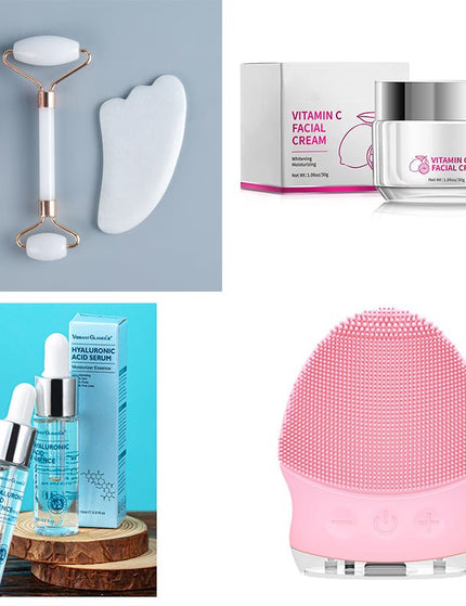 Hyaluronic Acid Face Serum Anti-Aging Shrink Pore Whitening Moisturizing Face Cream Dry Skin Care