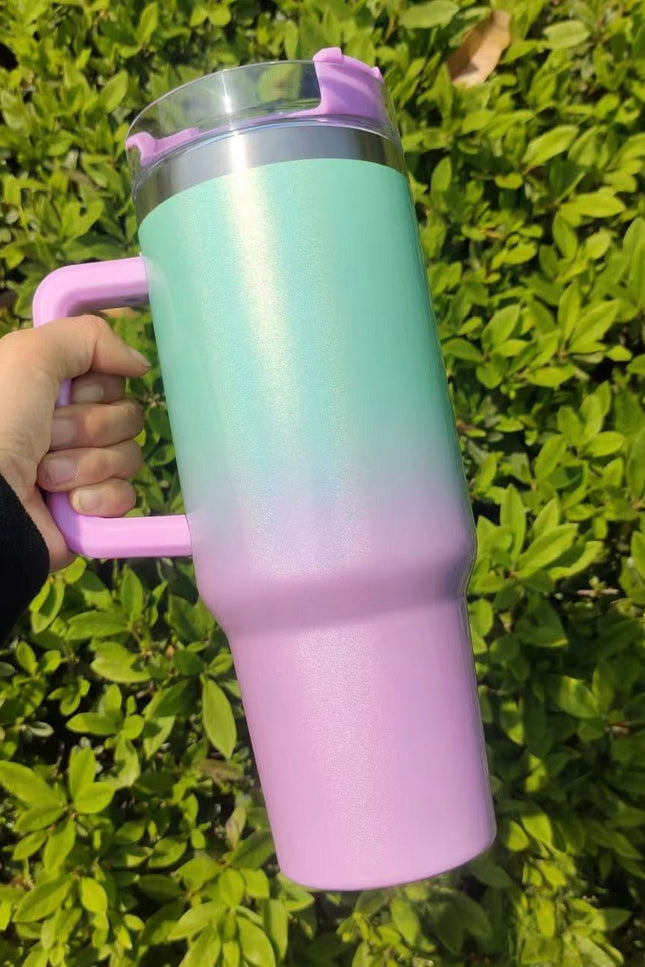 Large Capacity Double-layer Stainless Steel Vacuum Insulation Cup