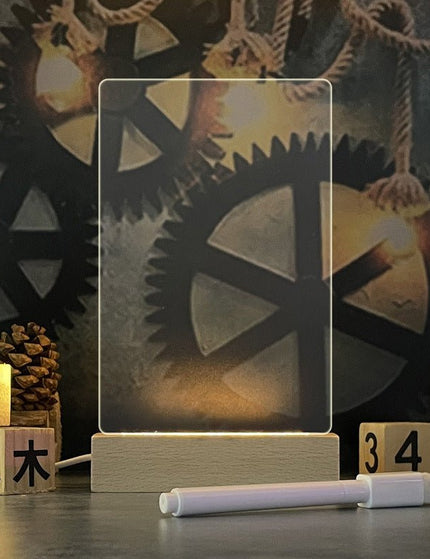 Creative Note Board Creative Led Night Light USB Message Board