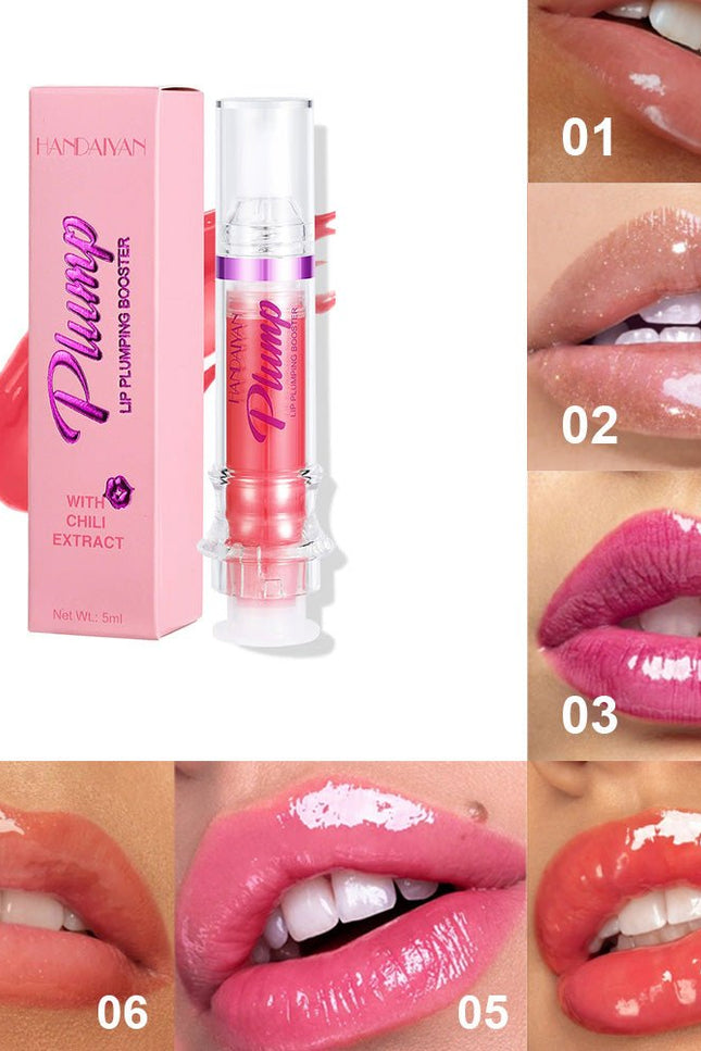 New Tube Lip Rich Lip Color Slightly Spicy Lip Honey Lip Glass Mirror Face Lip Mirror Liquid Lipstick