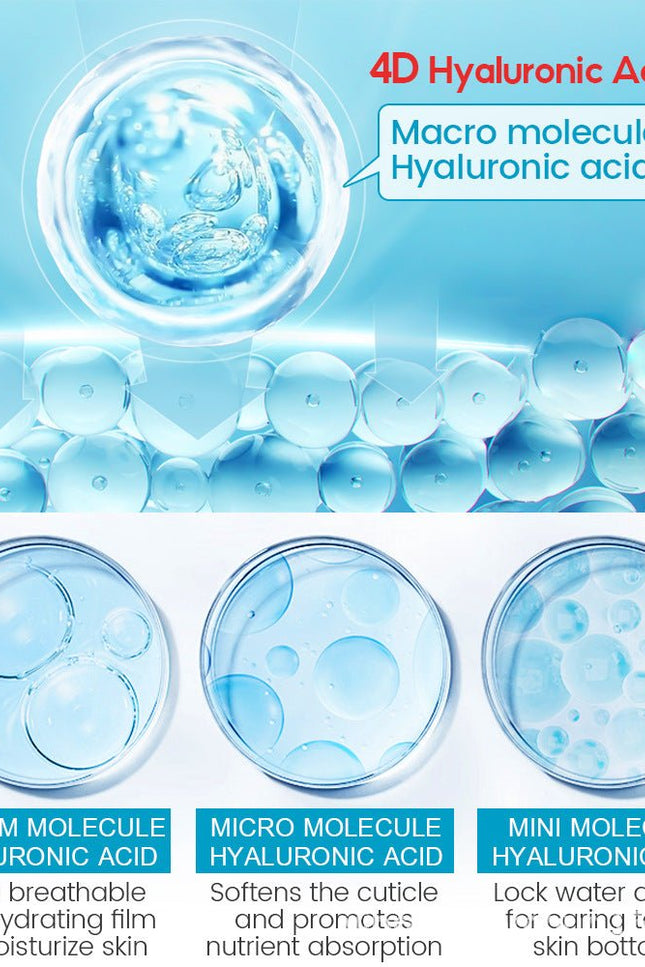 Hyaluronic Acid Face Serum Anti-Aging Shrink Pore Whitening Moisturizing Face Cream Dry Skin Care