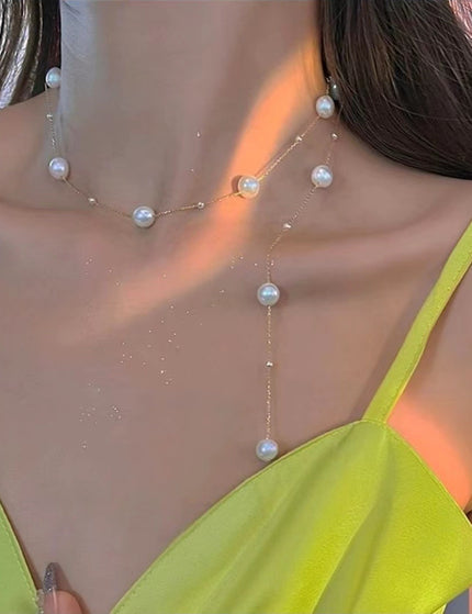 Trendy Pearl Necklace For Women Fashion Starry Pearl Choker Necklaces 2024 Fashion Jewelry Girl Gifts