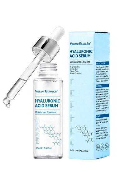 Hyaluronic Acid Face Serum Anti-Aging Shrink Pore Whitening Moisturizing Face Cream Dry Skin Care