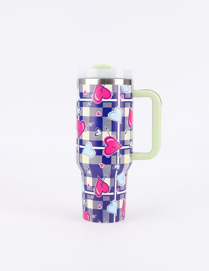 40oz Large Ice Cup Printing Handle Coffee Cup 1200ml